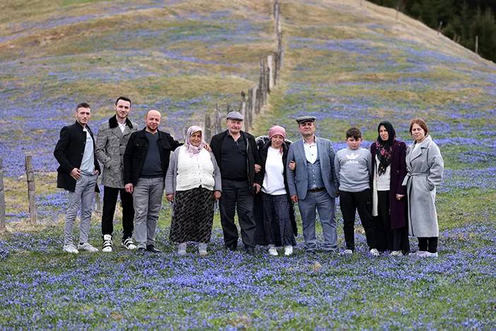 Trabzon'da Kadıralak Yaylası’nda, ‘mavi yıldız’ zamanı! 8